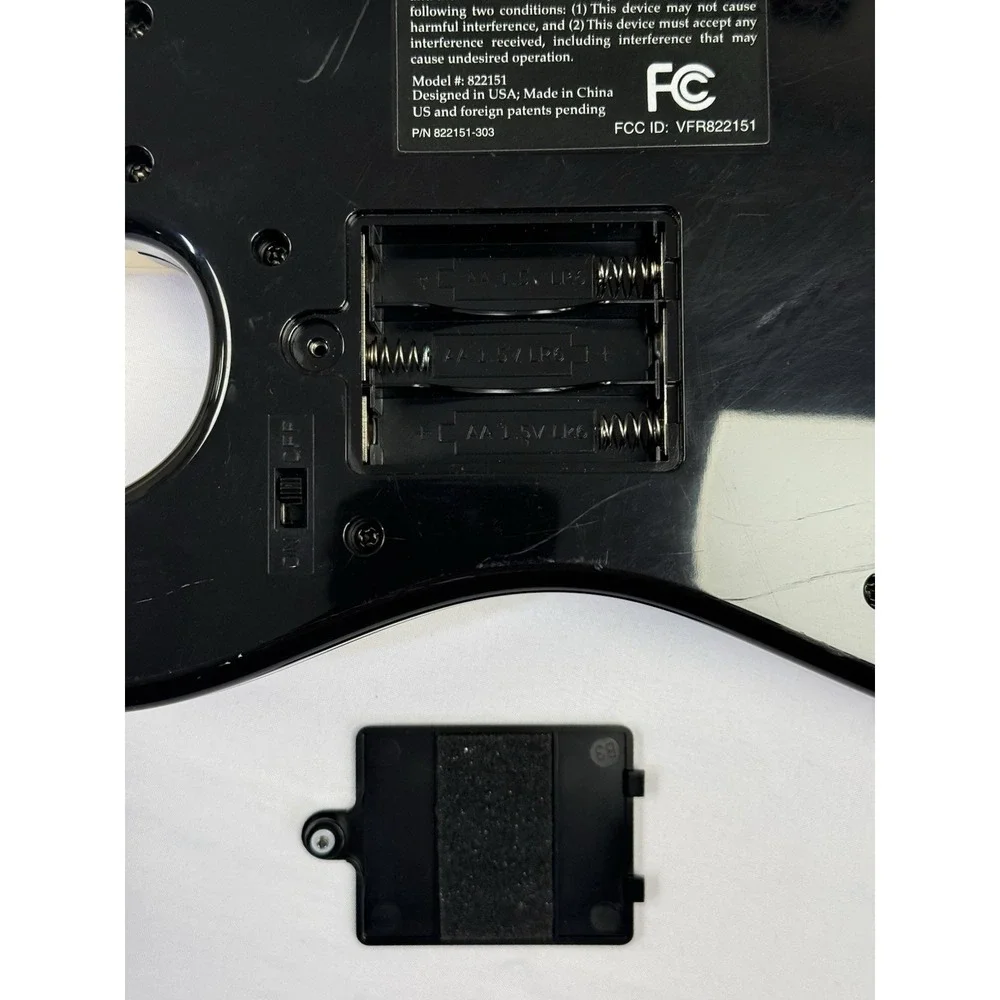 Harmonix Fender Stratocaster PS3‎ Rock Band Guitar 822151 No Dongle Untested